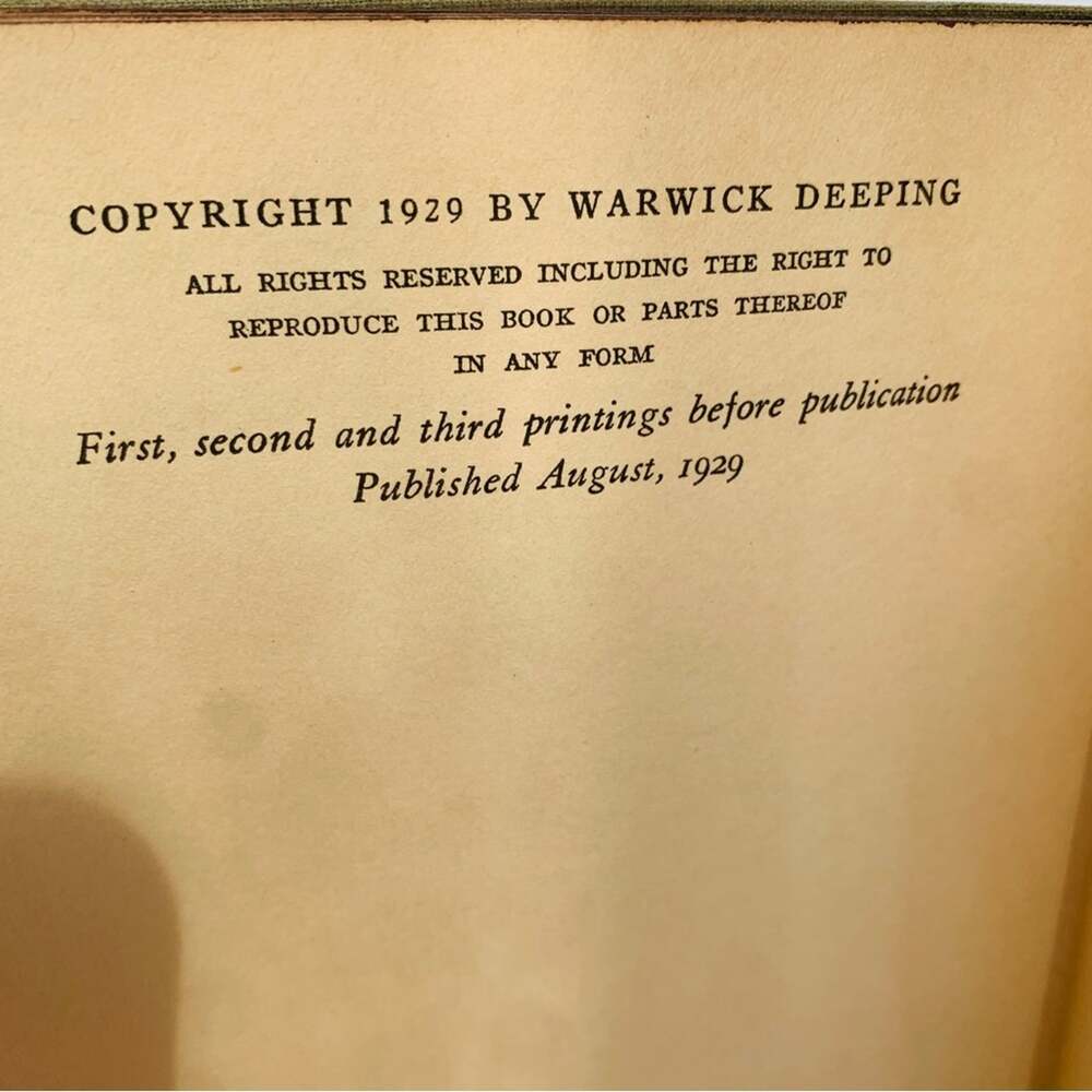 1929 Roper's Row Book - Picture 5 of 10